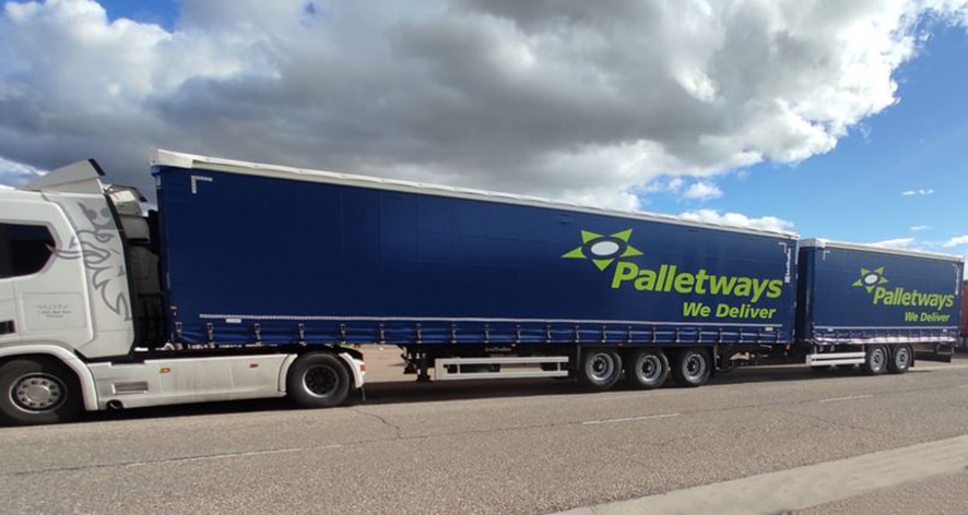 Palletways Iberia optimiza su ruta&nbsp;Madrid-M&aacute;laga con un nuevo megacami&oacute;n