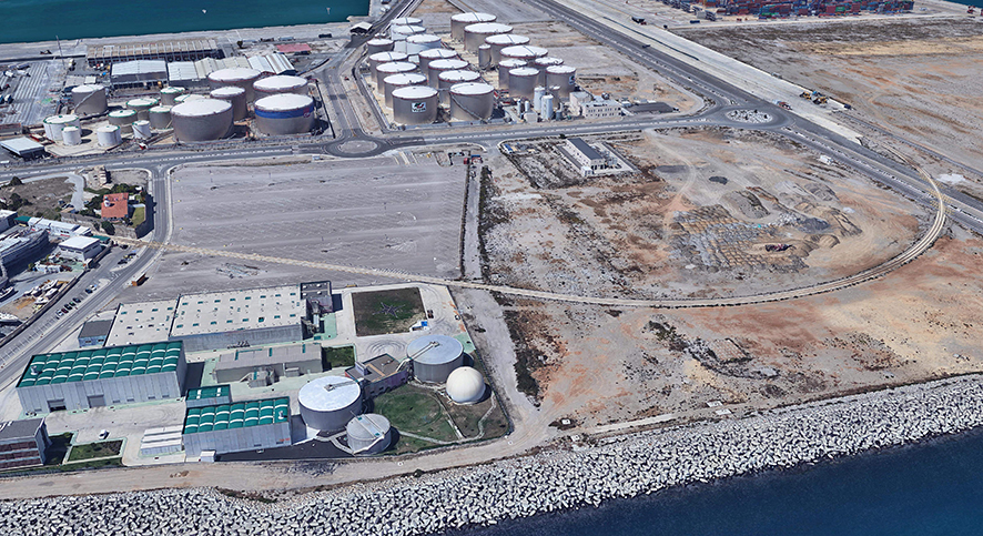 La nueva terminal de tr&aacute;fico pesado de Algeciras tendr&aacute; 542 plazas