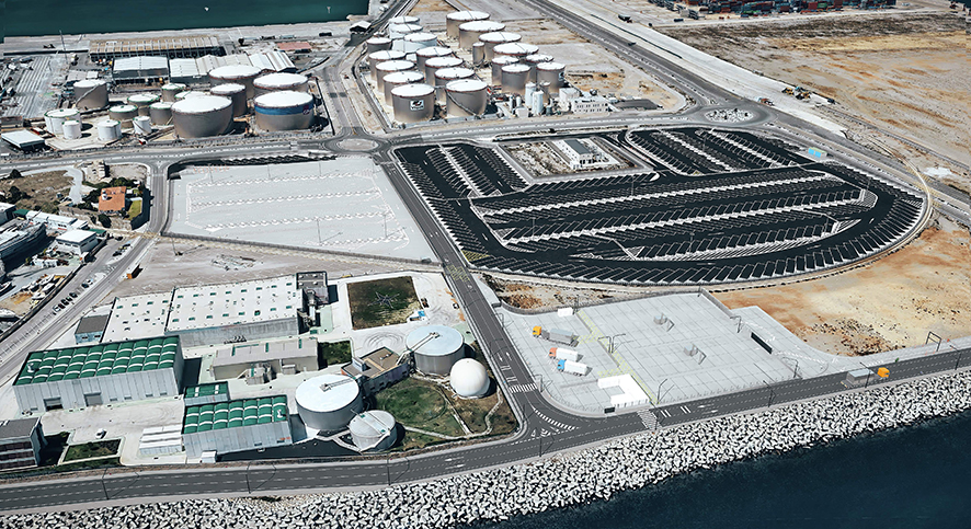 La nueva terminal de tr&aacute;fico pesado de Algeciras tendr&aacute; 542 plazas