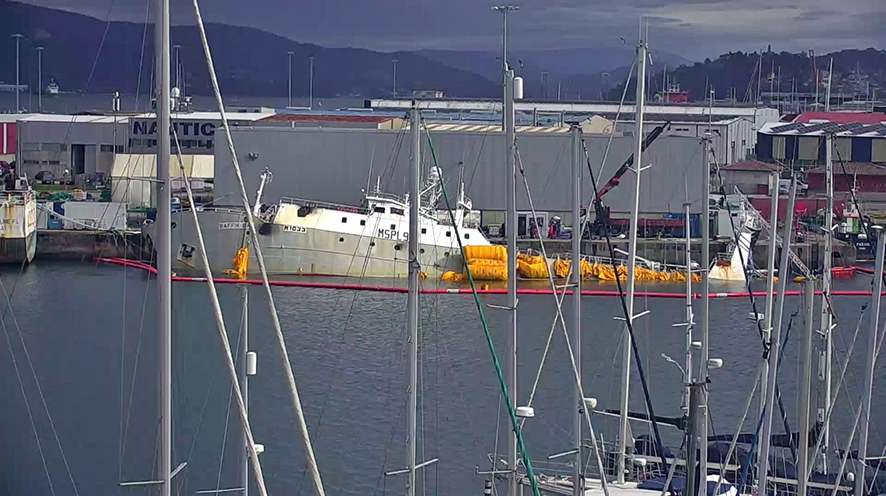 Finaliza la extracci&oacute;n del combustible del &quot;Baffin Bay&quot;
