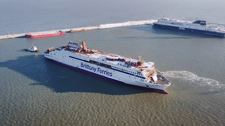 El buque de GNL &quot;Salamanca&quot; se sumar&aacute; a la flota de&nbsp;Brittany Ferries en 2022