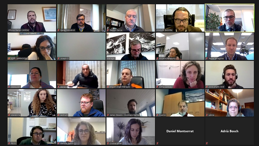 M&aacute;s de 20 empresas de la comunidad portuaria participan en el Grupo de Medio Ambiente del Port de Tarragona.