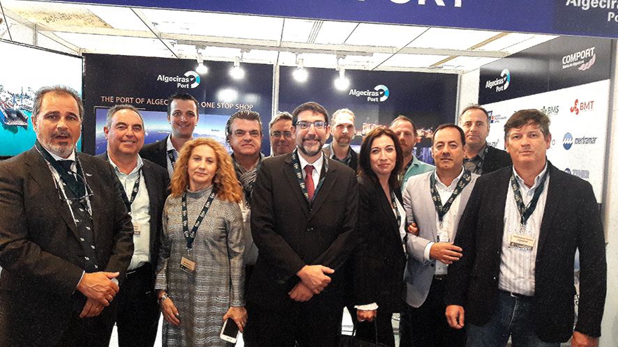 El Puerto de Algeciras vuelve de East Med Oil&amp;Gas Exhibition y prepara Norshipping 2019