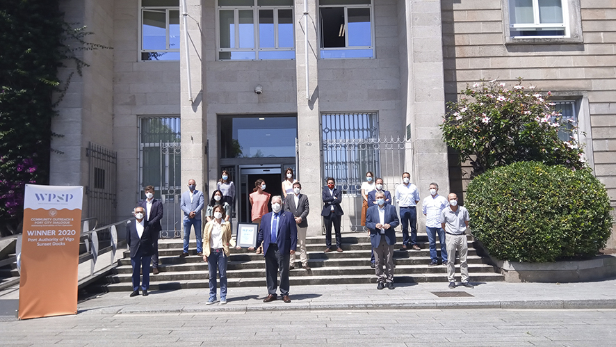 El Puerto de Vigo es galardonado por su proyecto&quot;Peiraos do Solpor&quot;