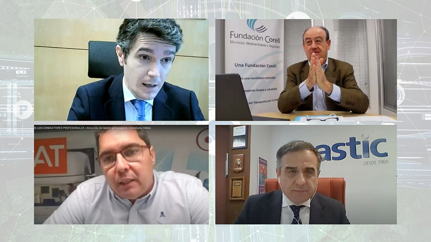jornada &quot;La Formaci&oacute;n Profesionales de los Conductores Profesionales. Atracci&oacute;n de Talento al Transporte&quot;, organizada ayer por la Asociaci&oacute;n del Transporte Internacional por Carretera (ASTIC), la Fundaci&oacute;n Corell y AT Academia del Transportista.