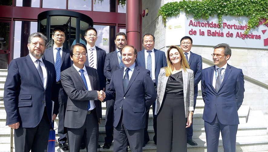 Los puertos de Algeciras y Ningbo concretan su colaboraci&oacute;n