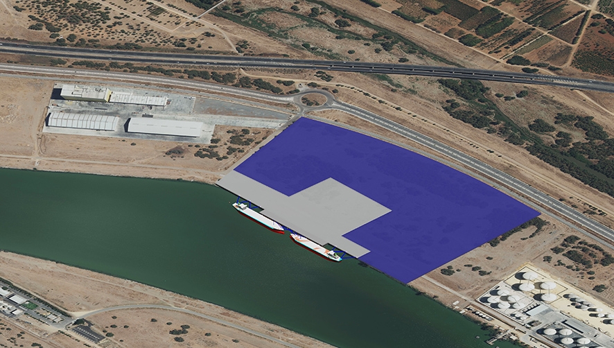 La empresa Almacenes y Depósitos Portuarios invertirá 5,4 millones de euros y construirá un nuevo muelle con capacidad para dos buques.