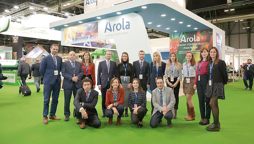 Arola presenta su oferta para la distribuci&oacute;n internacional de productos perecederos