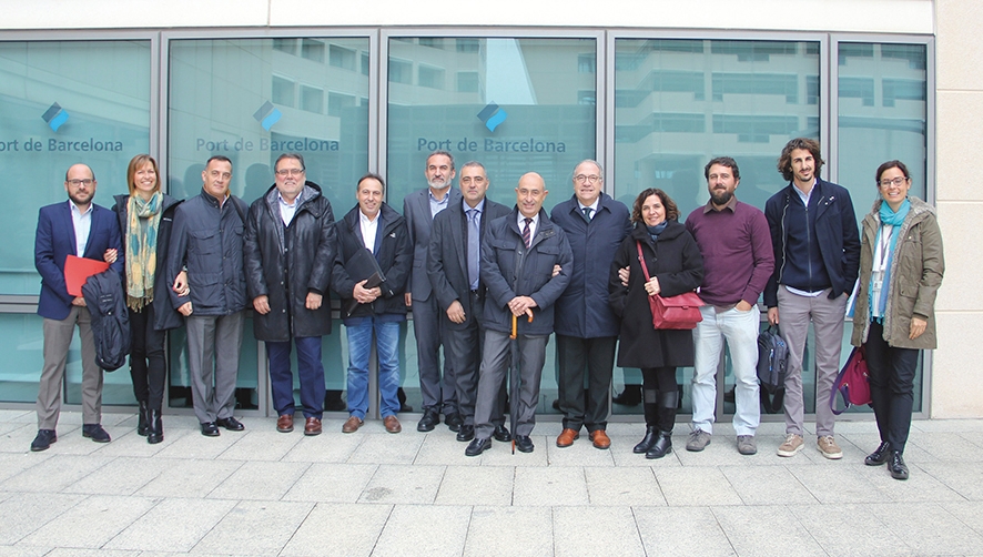 Participantes en la &uacute;ltima reuni&oacute;n del Comit&eacute; de Seguimiento de la Marca de Calidad del Puerto de Barcelona.