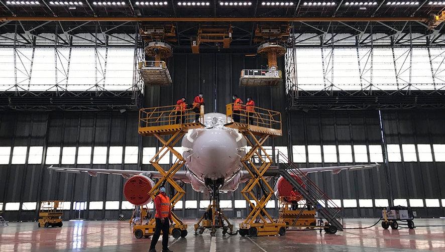 Iberia Mantenimiento prepara 29 aviones del Grupo para volver a volar
