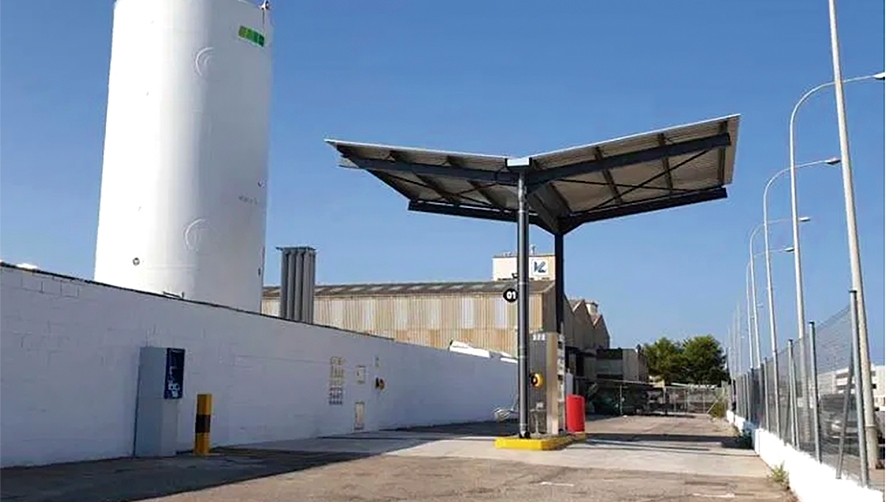 Grupo HAM y Delgo abren una nueva estaci&oacute;n de servicio GNL en Massalfassar