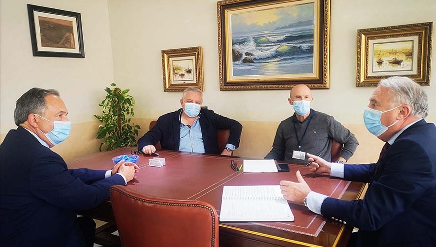 La AP de Almer&iacute;a y la Junta de Andaluc&iacute;a trabajan para impulsar los cruceros