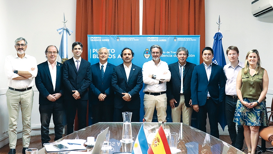 Los alumnos del I M&aacute;ster en Log&iacute;stica y Gesti&oacute;n Portuaria de Argentina presentan sus Trabajos Fin de M&aacute;ster