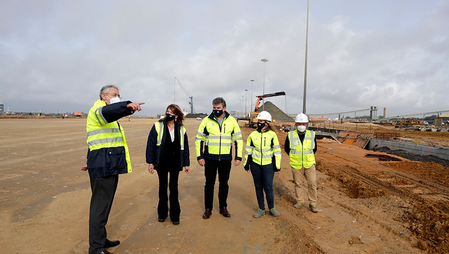 La AP de Huelva completa el 80% de las obras en los muelles de graneles s&oacute;lidos