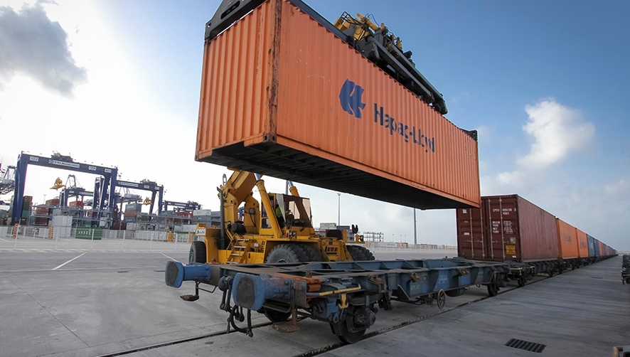 El tr&aacute;fico ferroviario creci&oacute; un 35% en el Puerto de Algeciras en 2020