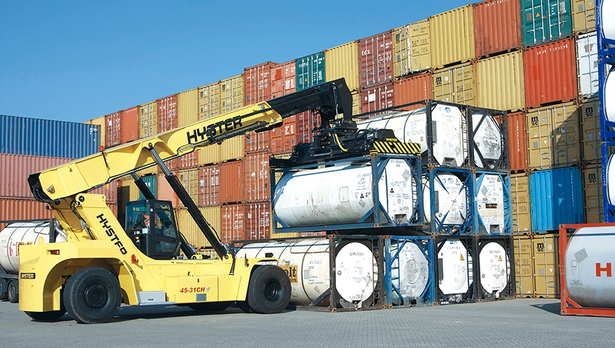 Hyster se&ntilde;ala la sostenibilidad como uno de los factores que m&aacute;s afectan a la cadena de suministro de productos qu&iacute;micos