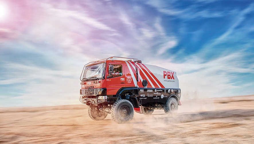 Palibex recibe dos premios LETRA por la rotulaci&oacute;n de sus veh&iacute;culos en el Dakar.