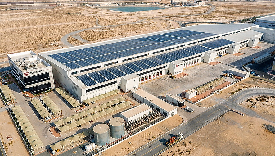 El centro log&iacute;stico se ubica en el &aacute;rea log&iacute;stica del sur de la capital, en las inmediaciones del Aeropuerto Internacional Al Maktoum.