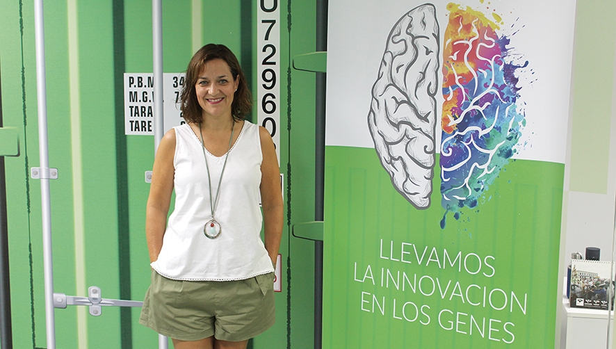 Sonia Herzog, directora general de JSV Logistic. Foto I.Pe&ntilde;a.