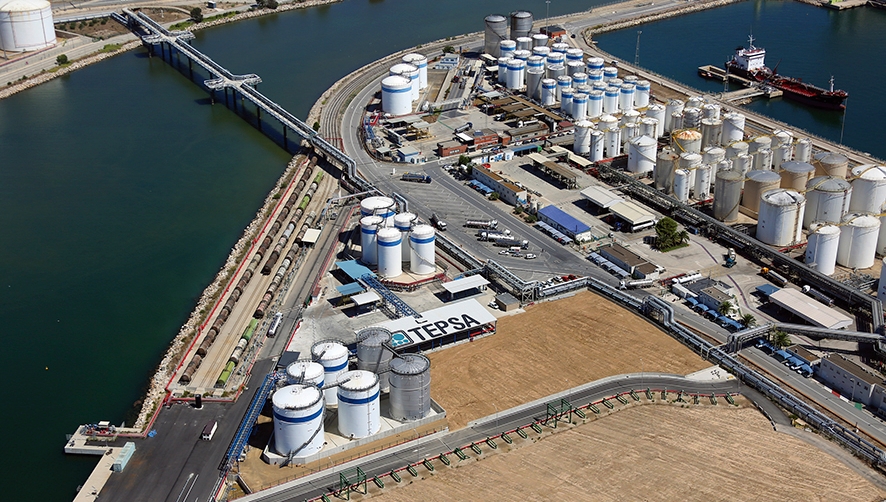 Terminales Portuarias SL (TEPSA) opera a el Port de Tarragona desde el a&ntilde;o 1986 y actualmente tiene tres concesiones con la Autoridad Portuaria de Tarragona.