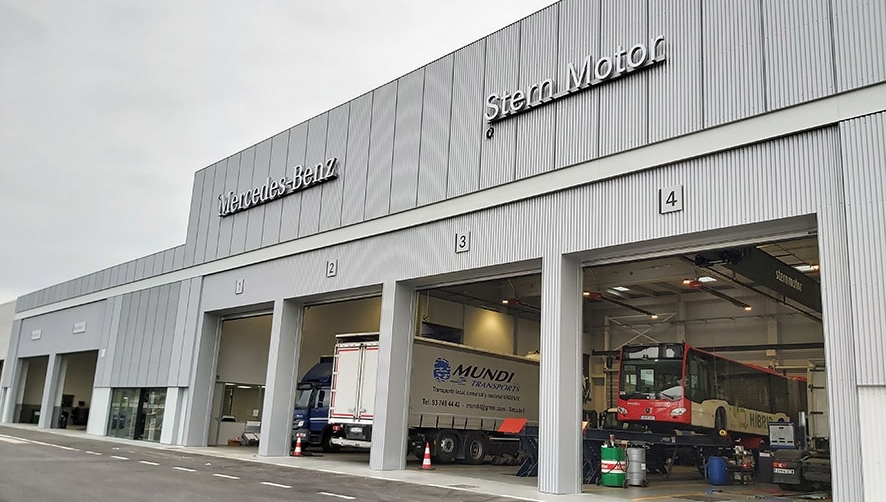 Nuevo taller autorizado de camiones Mercedes-Benz y FUSO en Barcelona