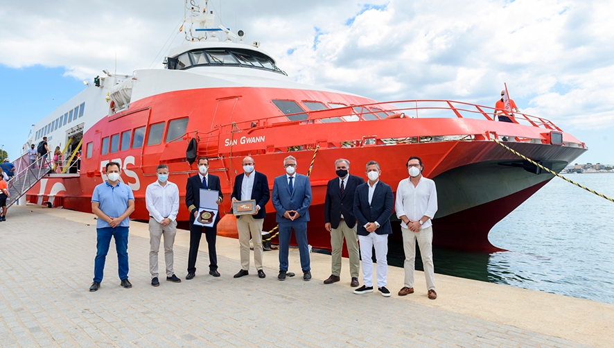 FRS califica como &quot;muy competitiva&quot; su ruta Ibiza-Formentera&nbsp;