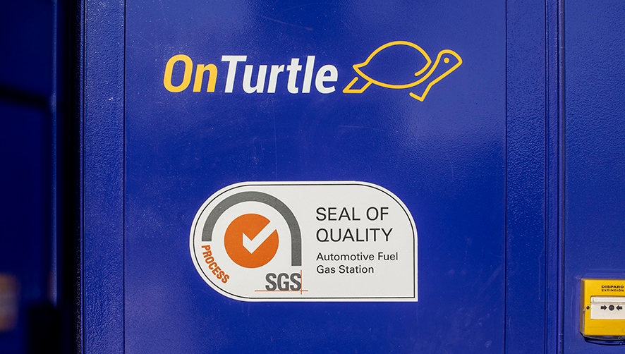 OnTurtle renueva el sello de calidad de SGS en sus estaciones de La Jonquera y Mercabarna.