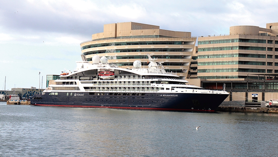El crucero &ldquo;Le Bougainville&rdquo; de Ponant se estrena en Barcelona