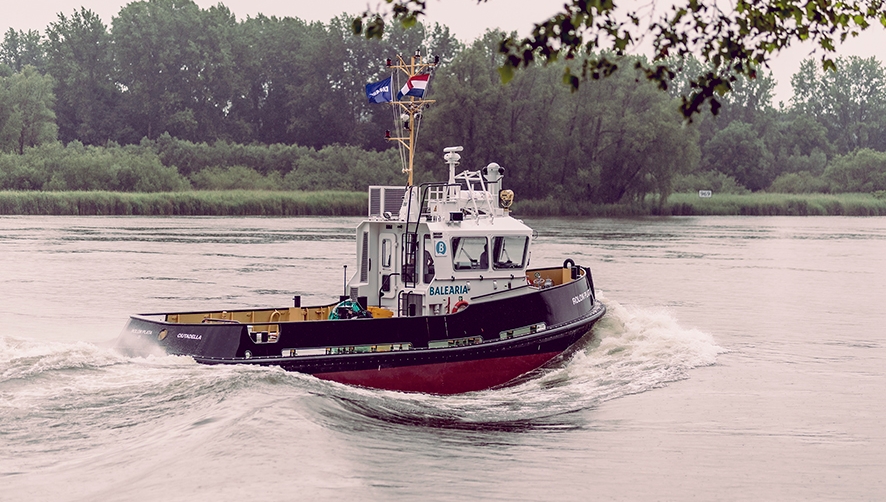 Bale&agrave;ria adquiere un remolcador ecoeficiente del astillero holand&eacute;s Damen para operar en el puerto de Ciutadella