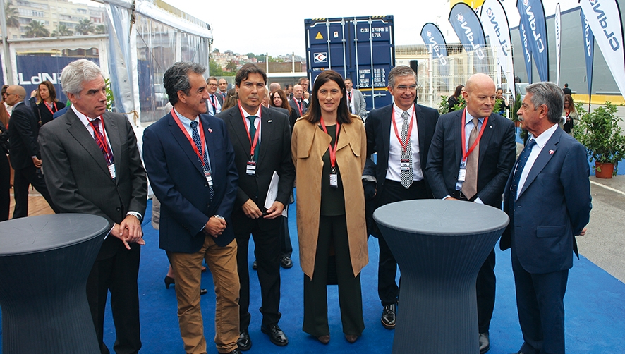CLdN sella su alianza con el Puerto de Santander y con Cantabria con el bautizo de su buque &ldquo;Laureline&rdquo;