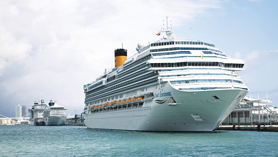 Barcelona mantiene su liderazgo en el tr&aacute;fico de cruceros y crece hasta noviembre un 3,8%