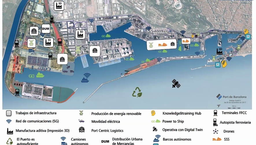 Los enclaves sin tecnolog&iacute;a 5G &quot;no estar&aacute;n en la&nbsp;champions league de los puertos&quot;