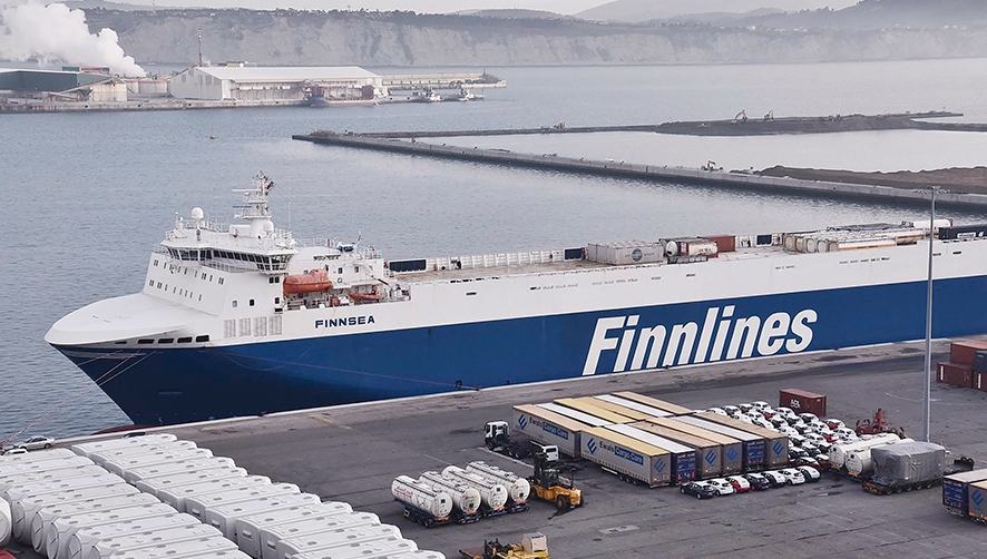 Finnlines incorpora Noruega en la rotaci&oacute;n del servicio Biscay entre Bilbao y San Petersburgo