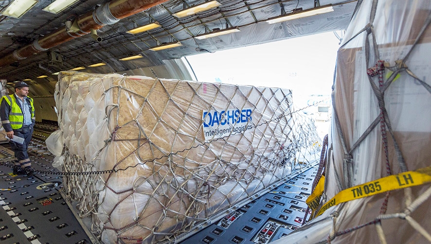 La ruta a&eacute;rea de Dachser entre Europa y Estados Unidos cumple un a&ntilde;o