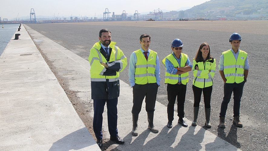 El Puerto de Bilbao abre nuevas perspectivas con el remate de la Fase I del Espig&oacute;n Central