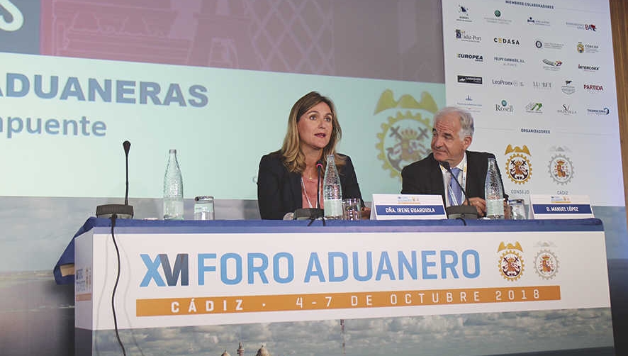 Irene Guardiola apuesta por la formaci&oacute;n para paliar la complejidad del momento actual en el sector aduanero