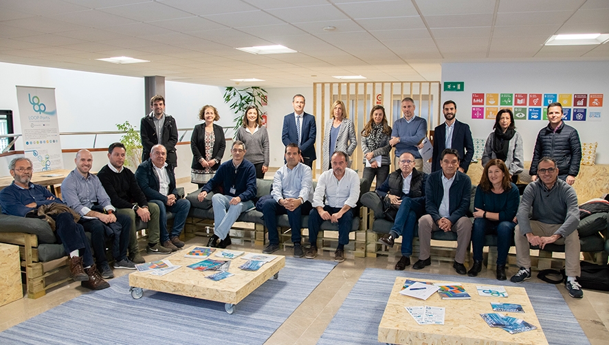 Las instalaciones de #SuperLabPorts acogieron ayer la reuni&oacute;n del Proyecto Ecoport II. Foto: Alba Garc&iacute;a.