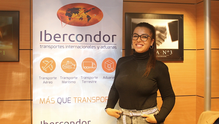 Iman Namad, nueva Trade Lane Manager &Aacute;frica y Oriente Medio de Iberc&oacute;ndor. Foto. A.Tejera.