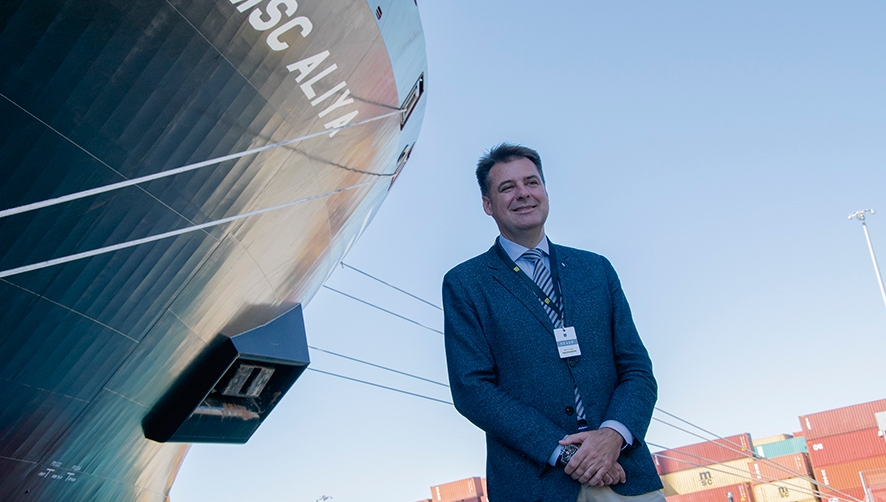 MSC reitera su apuesta indisoluble por el Puerto de Valencia y la sostenibilidad