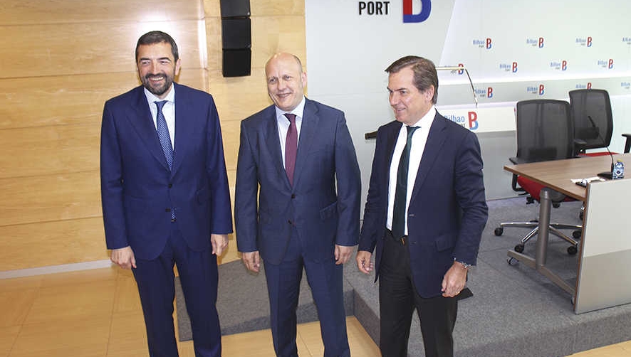 Asier Atutxa se despide de la AP de Bilbao con el tr&aacute;fico portuario en niveles precrisis