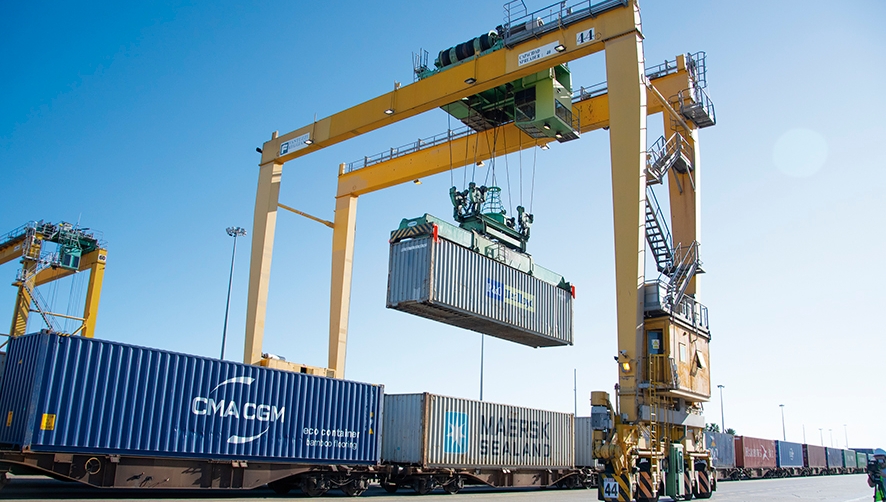 Valenciaport incrementa su cuota ferroviaria y prev&eacute; cerrar el a&ntilde;o con m&aacute;s de 200.000 TEUs