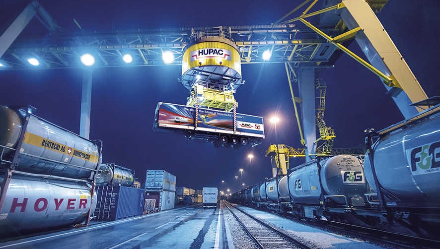 Hupac sube el cami&oacute;n a su servicio ferroviario intermodal entre Barcelona y Amberes