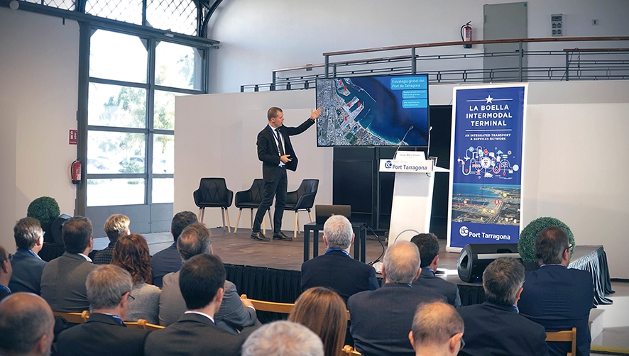 El Port de Tarragona apuesta por incrementar la cuota ferroviaria y aumentar su competitividad