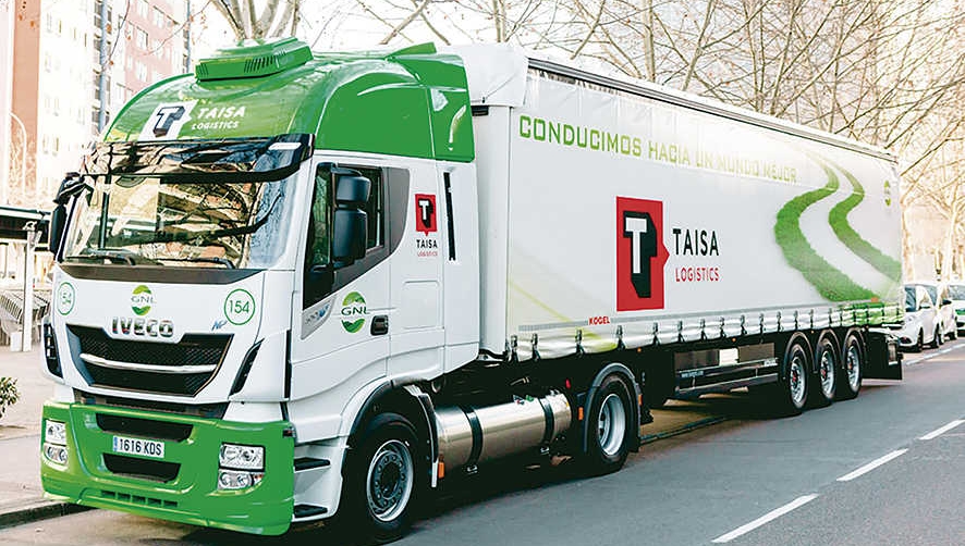 Taisa Logistics incorpora cuatro nuevos camiones de GNL a su flota