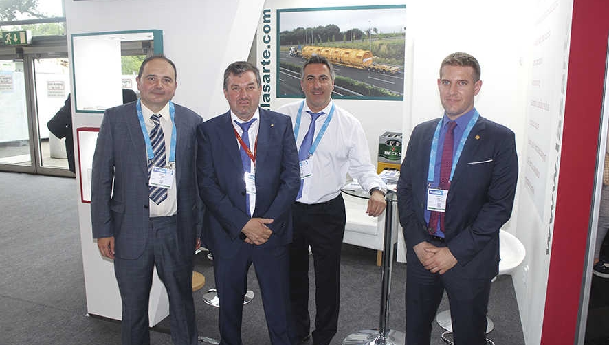 Transportes Lasarte debuta en Breakbulk para dar a conocer su especializaci&oacute;n en el mercado de Marruecos
