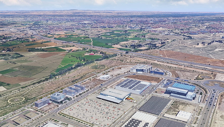Proyecto de Panattoni en Plaza (Zaragoza).