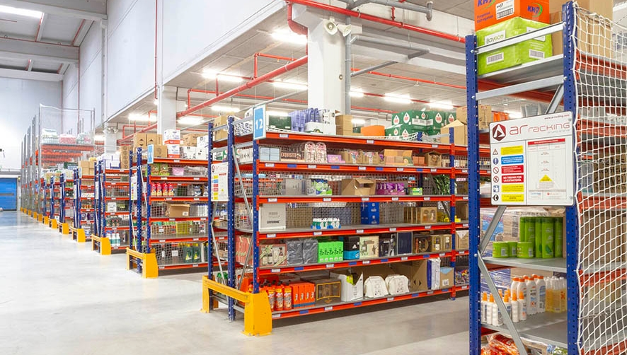 AR Racking equipa el nuevo almac&eacute;n de Caprabo en Barcelona&nbsp;