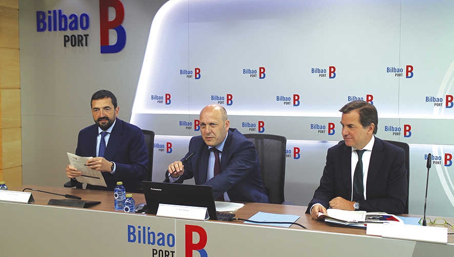Asier Atutxa se despide de la AP de Bilbao con el tr&aacute;fico portuario en niveles precrisis