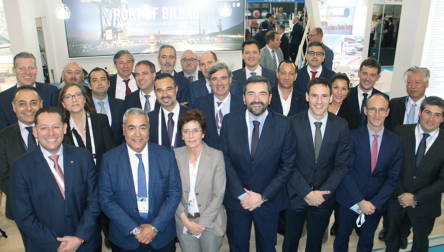 El Puerto de Bilbao confirma en Bremen su liderazgo en los tr&aacute;ficos de carga de proyecto en Espa&ntilde;a
