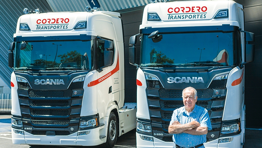 Transportes Cordero incorpora dos Scania